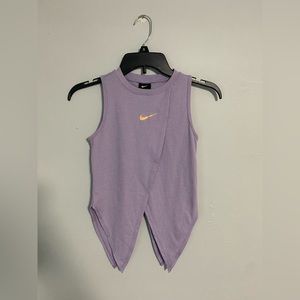 Purple nike tank top